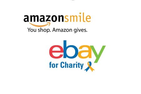 amazon and ebay logos