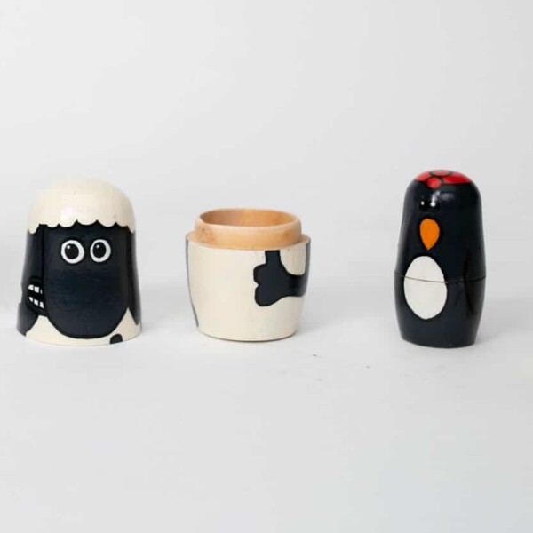Beth Quinton | Wallace & Gromit Nesting Dolls - Image 7