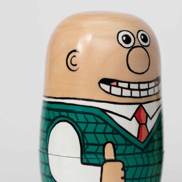 Beth Quinton | Wallace & Gromit Nesting Dolls - Image 3