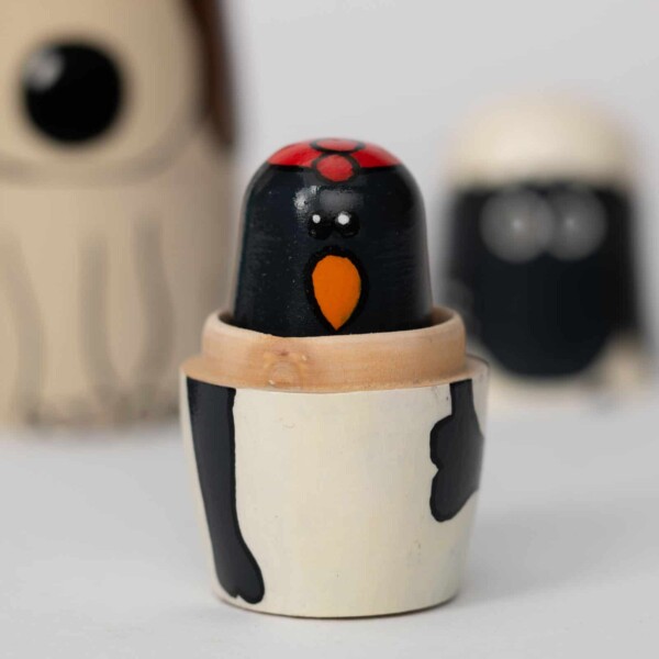 Beth Quinton | Wallace & Gromit Nesting Dolls - Image 2