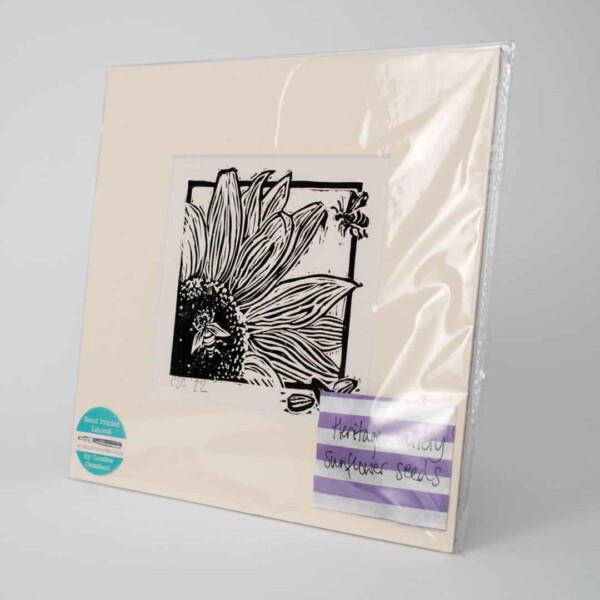 Caroline Crossland | Sunflower with Bees and Seeds - Image 6