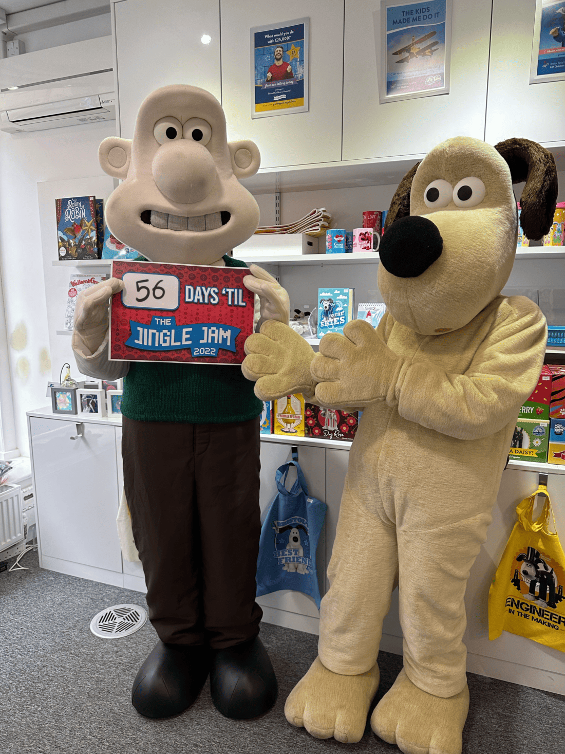 Jingle Jam 2024 The Yogscast Wallace & Gromit's Grand Appeal