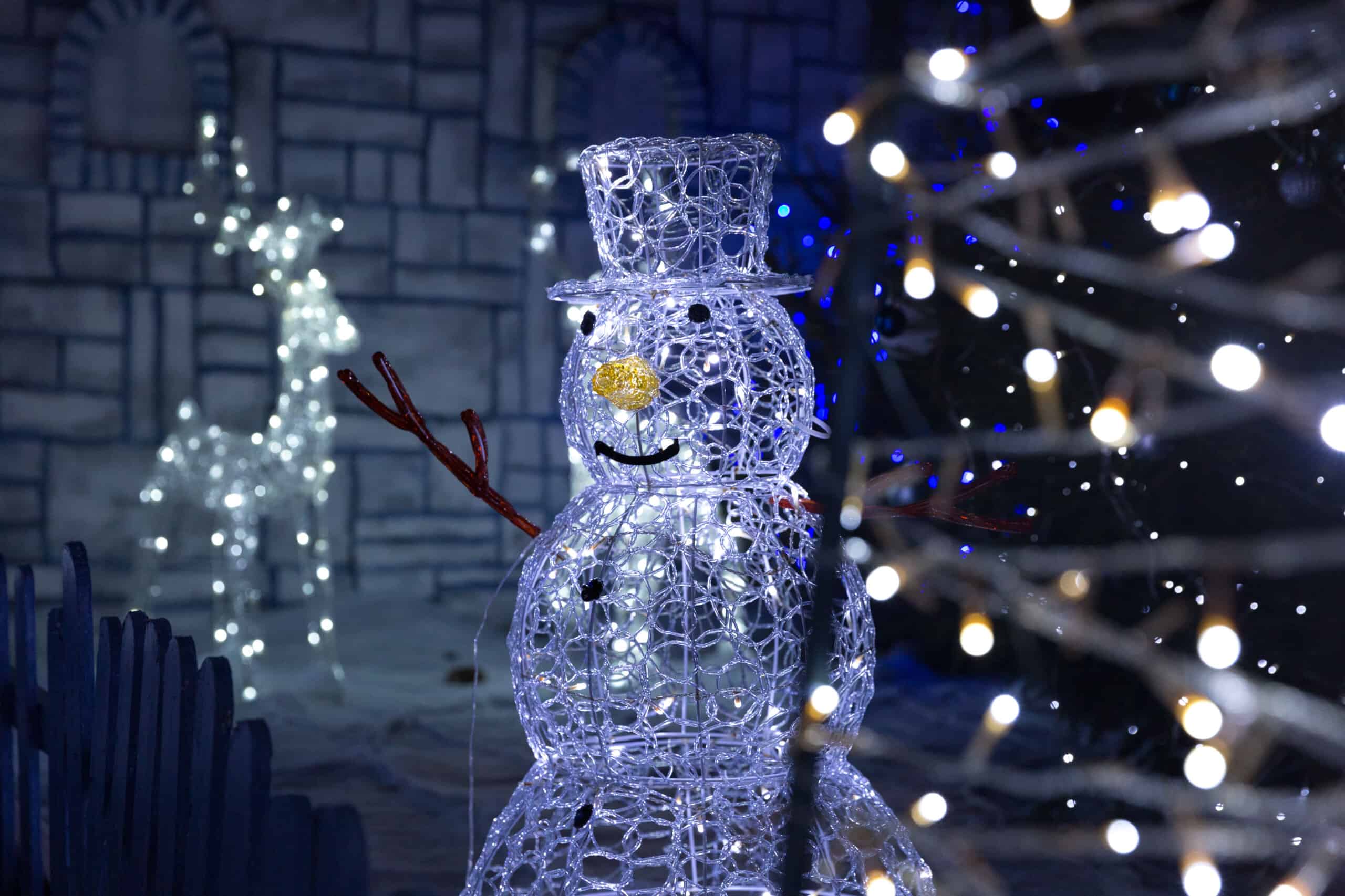 A Christmas display as part of Shine Bright for Bristol Children's Hospital