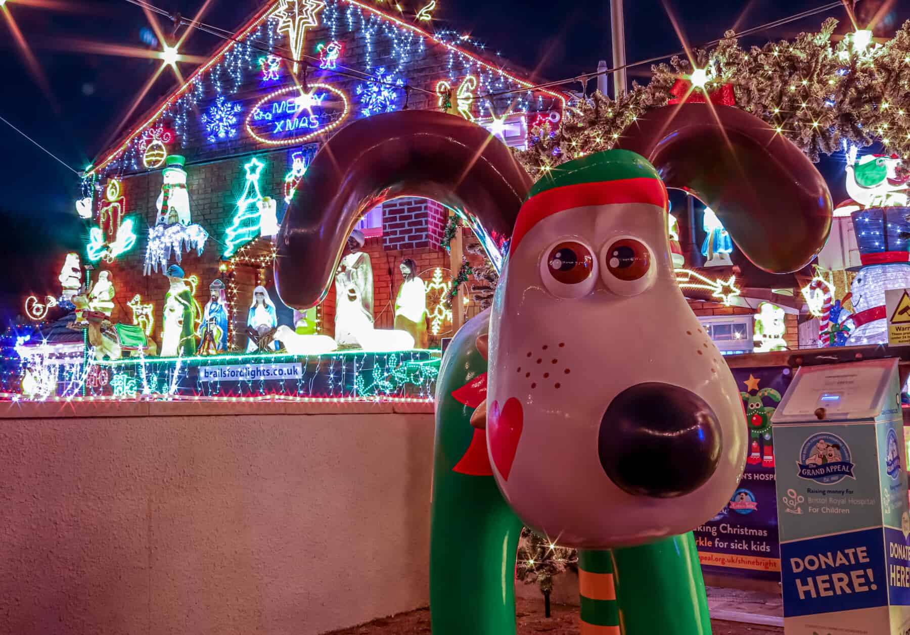 Register your light display for 'Shine Bright for Bristol Children's Hospital'