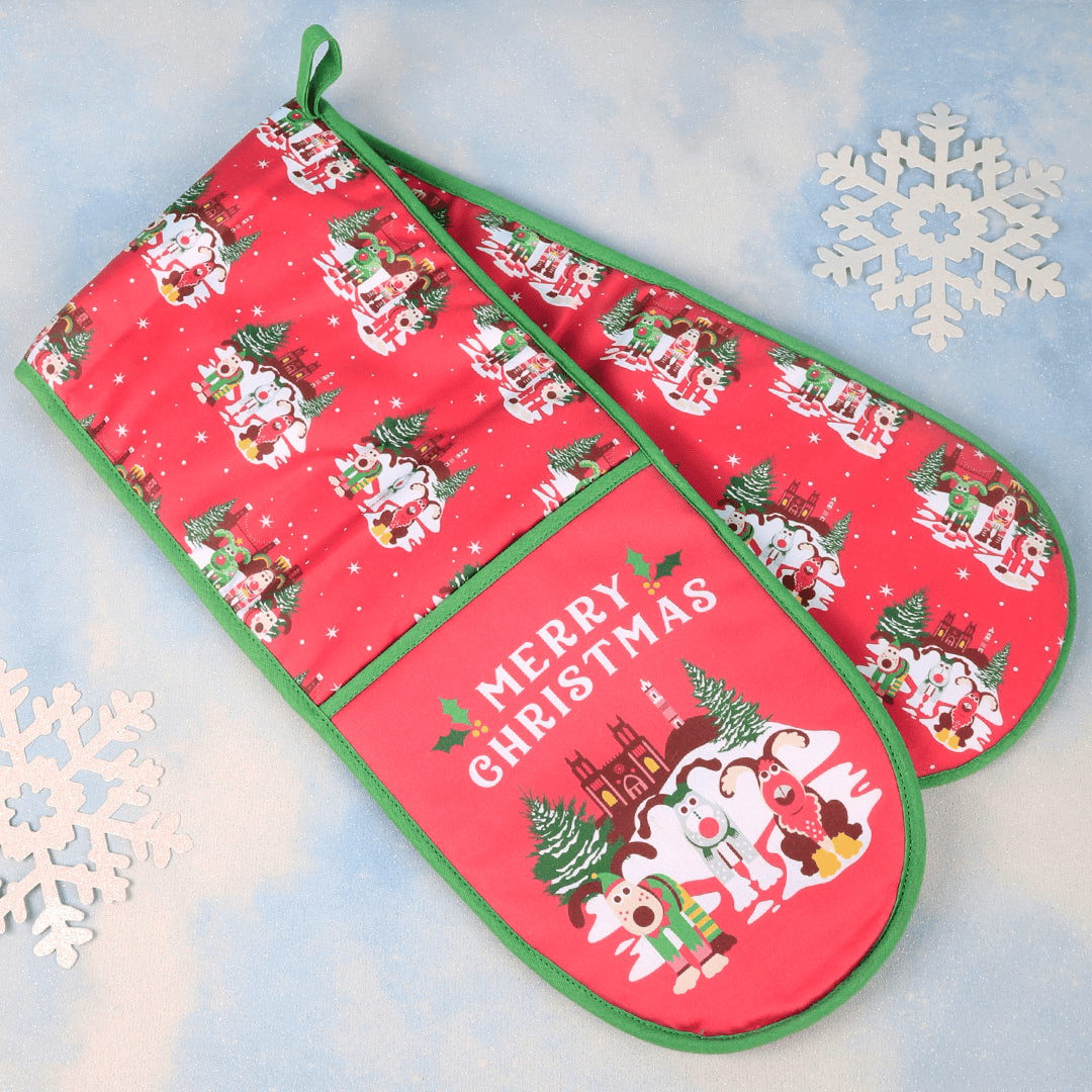 Christmas Oven Gloves