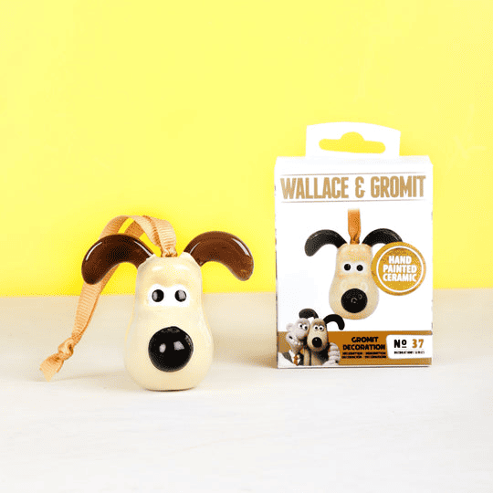 Gromit Christmas hanging ornament