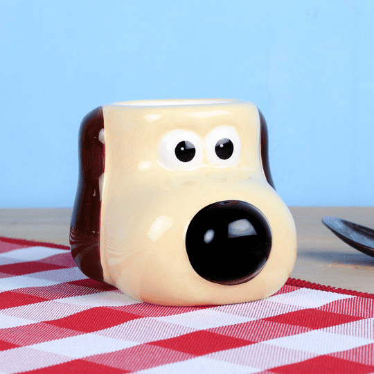 Gromit head ceramic egg cup