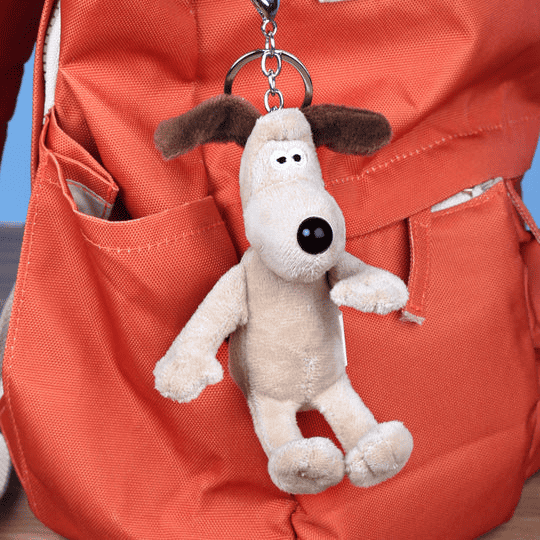 Soft Toy Gromit Keyring