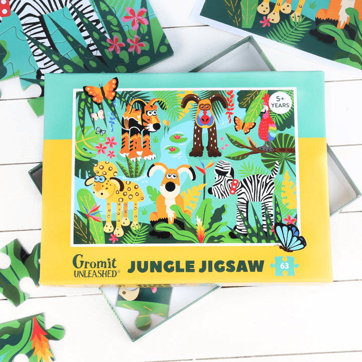 Children's Jungle-Themed Jigsaw
