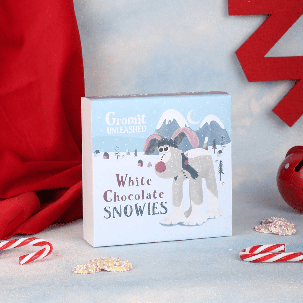 White Chocolate Snow Gromit Snowies