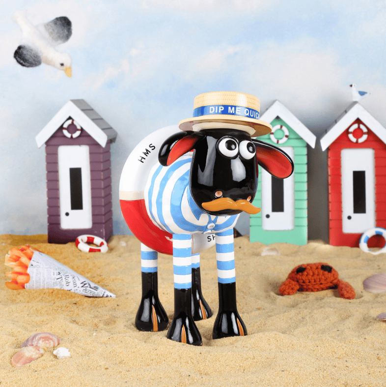 Shaun the Sheep 'Beach Boy' figurine