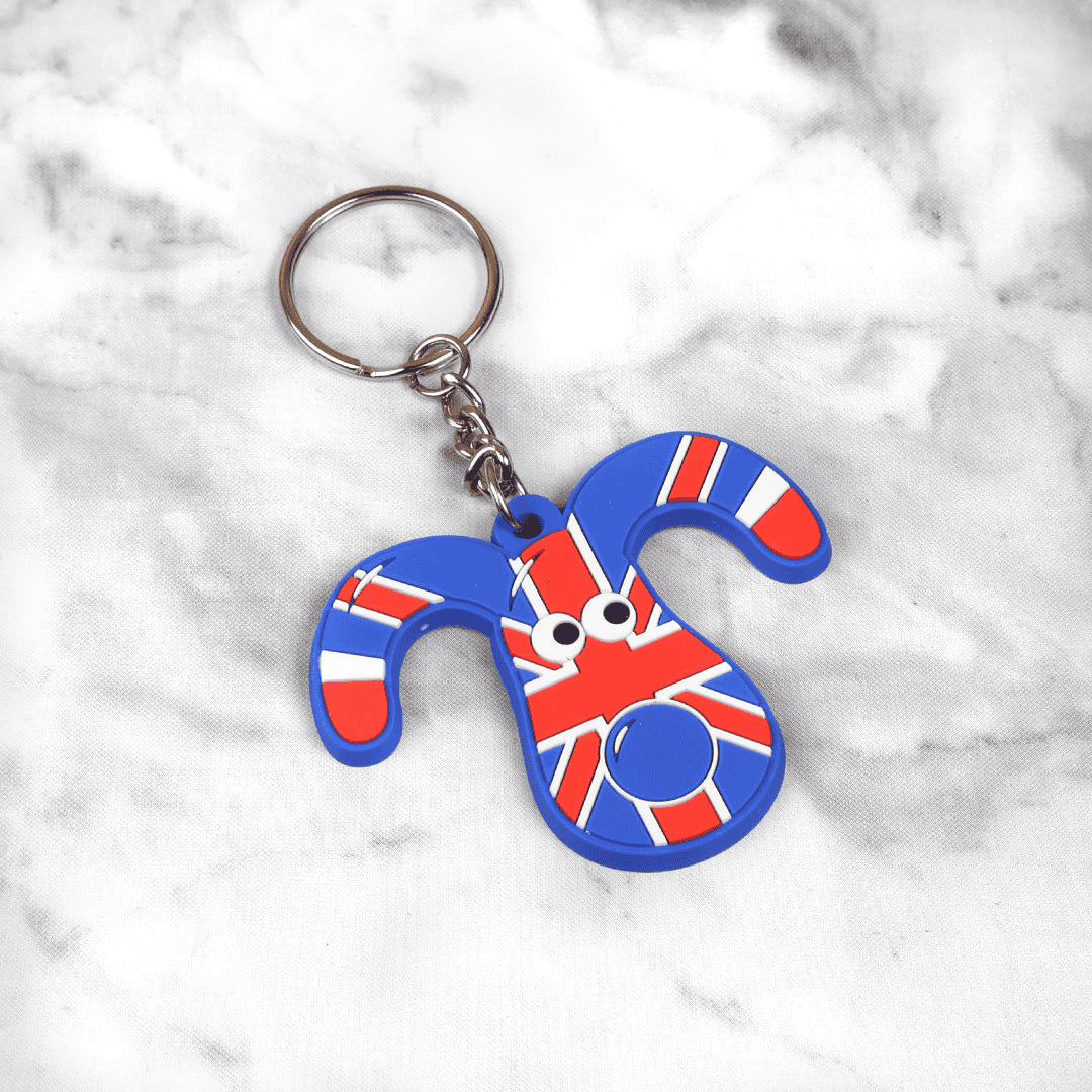 'Jack' Gromit Unleashed rubber keyring
