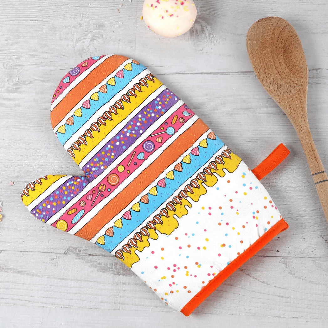 Inspired by Sprinkles Oven Mitt