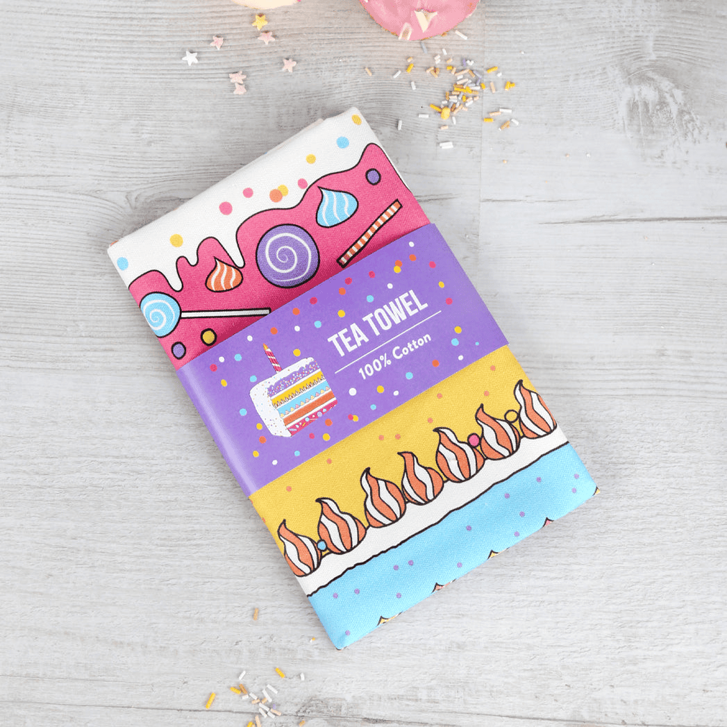 Inspired by Sprinkles Tea Towel