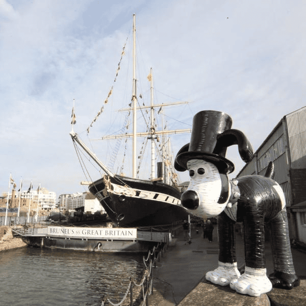 Isambark Kingdog Brunel Gromit Figurine