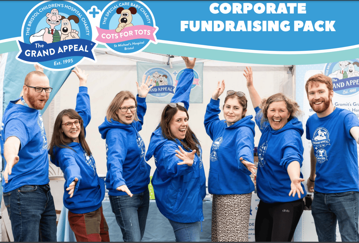 coporate fundraising pack for the grand appeal