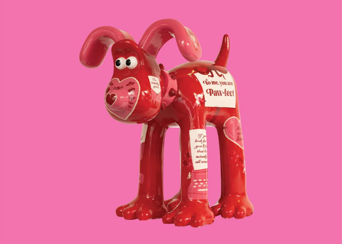 Love Actually Gromit Unleashed Sculpture