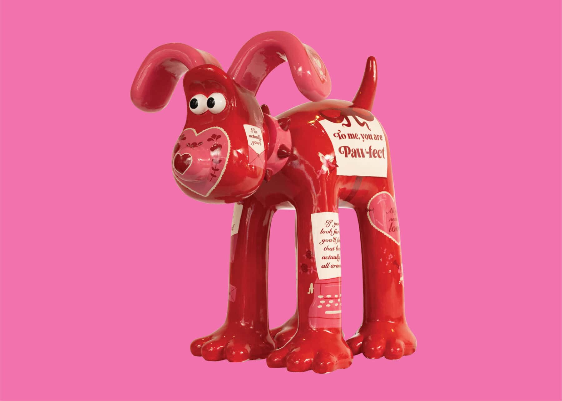Love Actually Gromit Unleashed Sculpture