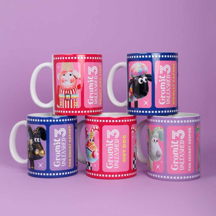 Gromit Unleashed 3 Merchandise - Mugs