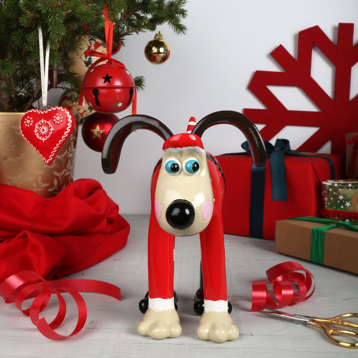 'Santa Paws' Gromit Unleashed Christmas figurine