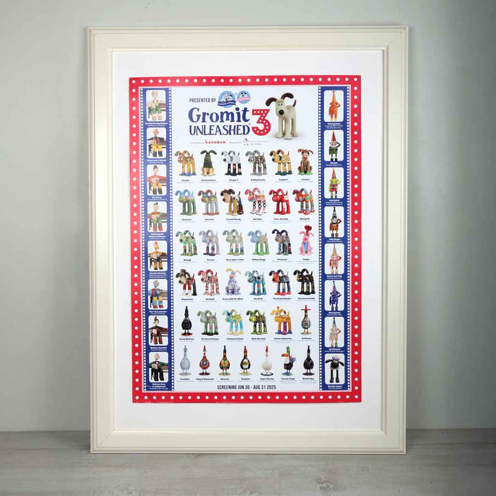 Gromit Unleashed 3 Offical Sculpture Poster