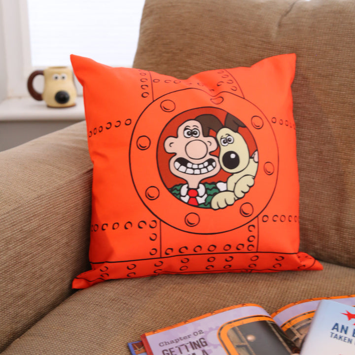 Wallace & Gromit inspired cushion