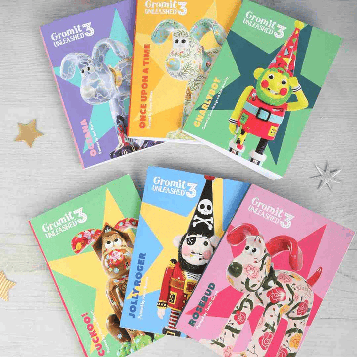 Gromit Unleashed 3 Trio of Notebooks